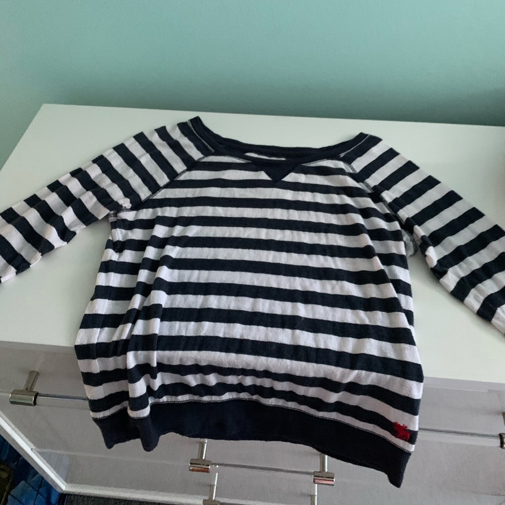 Abercrombie and Fitch sweatshirt.